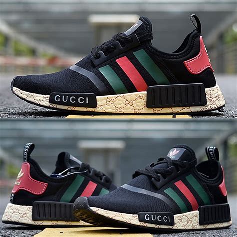 gucci x adidas nmd black edition